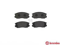 Тормозные колодки дисковые Colt (88-) Lancer (88-) Brembo P54 015