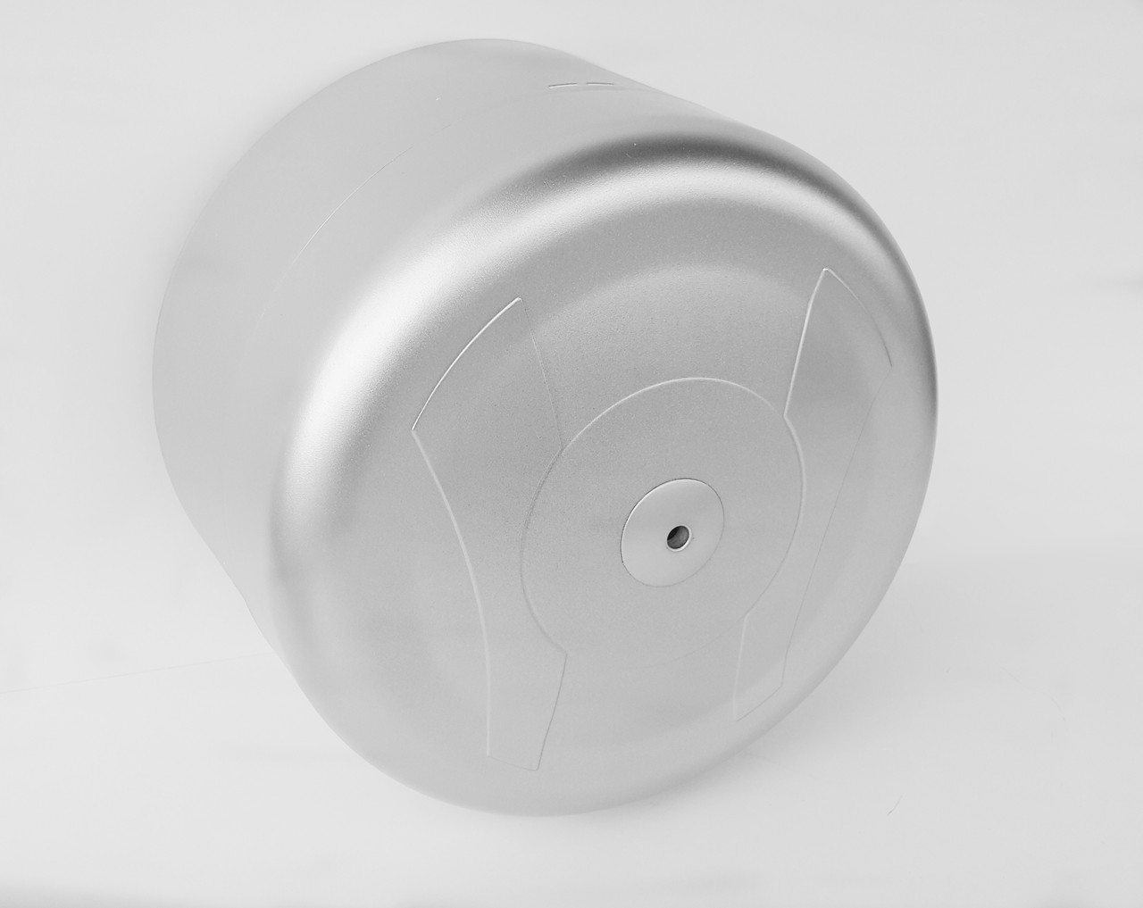 Диспенсер для туалетного паперу з фронтальною полістовою видатністю АБС пластик, 9330 сірий металік