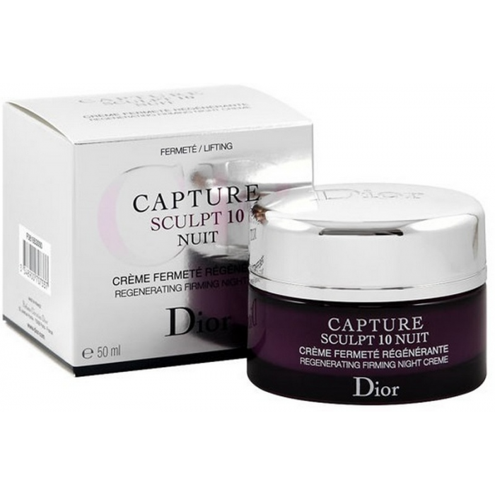 Нічний крем для обличчя та шиї Dior Capture Sculpt 10 Nuit Regenerating Firming Nigt Creme 50 мл