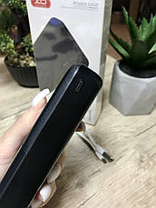 Power Bank XO PB77 26000 mAh Black ЧОРНИЙ Повербанк портативна батарея, фото 3