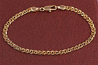 Браслет Xuping Jewelry нонна 18 см 3.5 мм золотистый