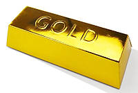 Раскопки Драгоценностей и сокровищ Золотой слиток Gold Данко Тойс