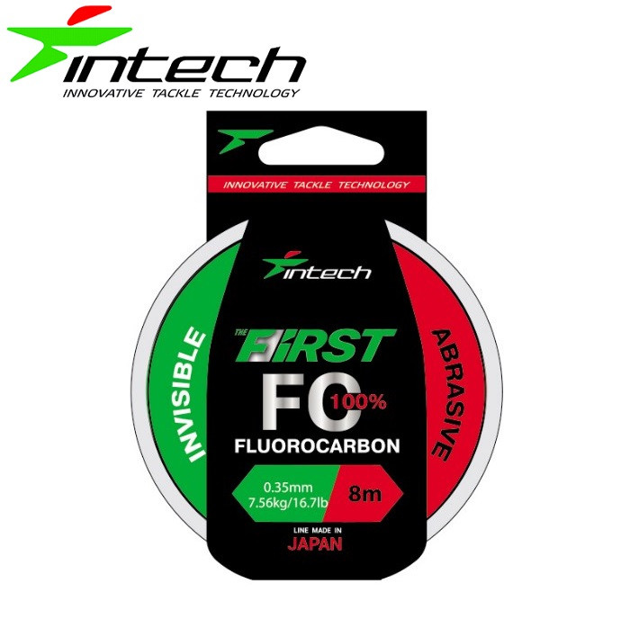 Флюорокарбон Intech First FC 8м прозорий 0.30мм Японія, фото 1