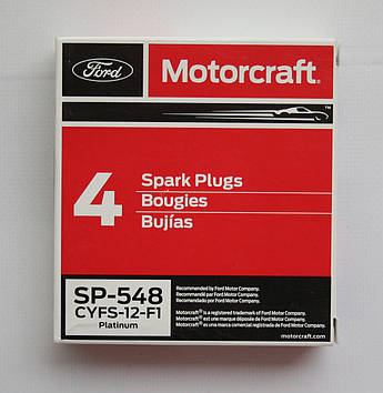 Свічки Ford F-150 5.0; Motorcraft SP-548 8 шт