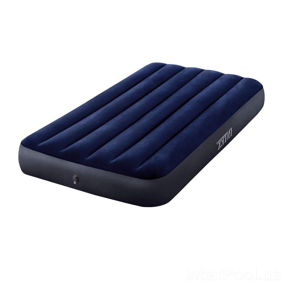 Надувний матрац Intex 64757 Classic Downy Airbed 191х99х25см