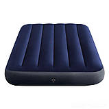 Надувний матрац Intex 64757 Classic Downy Airbed 191х99х25см, фото 3