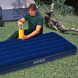 Надувний матрац Intex 64757 Classic Downy Airbed 191х99х25см, фото 4