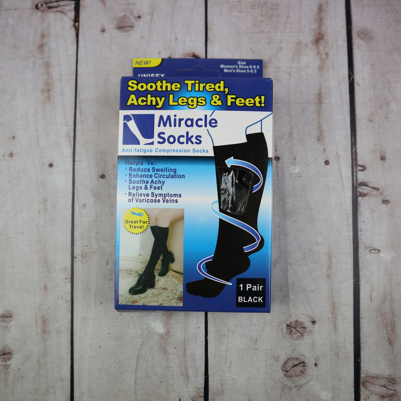 Компрессионные гольфы для профилактики и лечения ног Miracle socks качественный (Оригинальные фото) - фото 3 - id-p1495973864