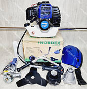Бензокоса Nordex ND 4500 в комплекті з культиватором, фото 3