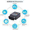 ELM327 v1.5 (бездров Bluetooth) Pic18f25k80 OBDII OBD2 інтерфес під'єднання до ПК автосканер адаптер діагностик, фото 3