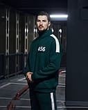 Теплий спортивний костюм гра в кальмара з номером 456 везунчик, Asos асос зимовий на флісі з серіалу, фото 7
