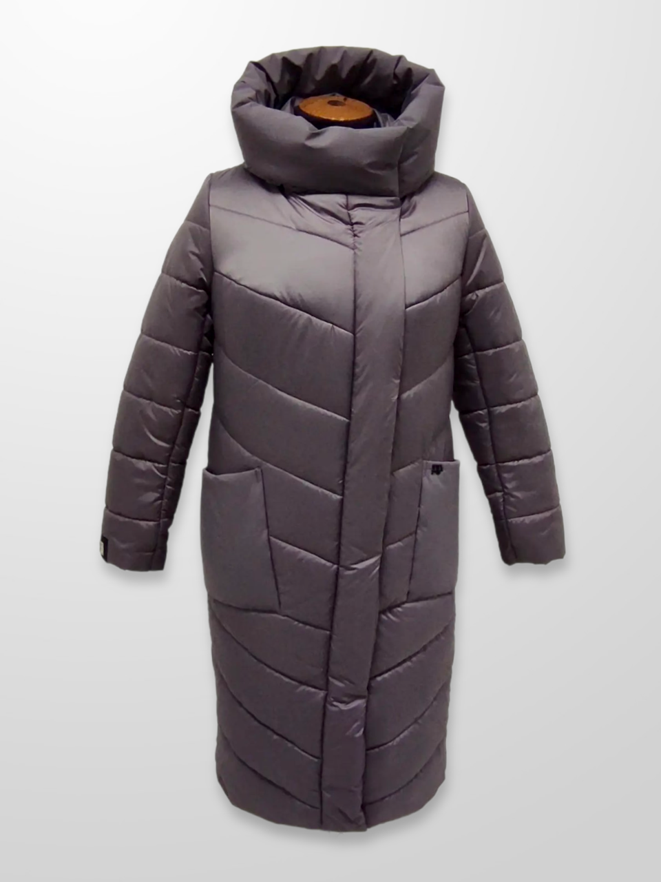 Зимове жіноче пальто Solo SK-20, лаванда