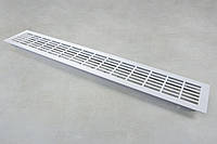 Вентиляционная решетка GTV алюминиевая 480x80мм, белая