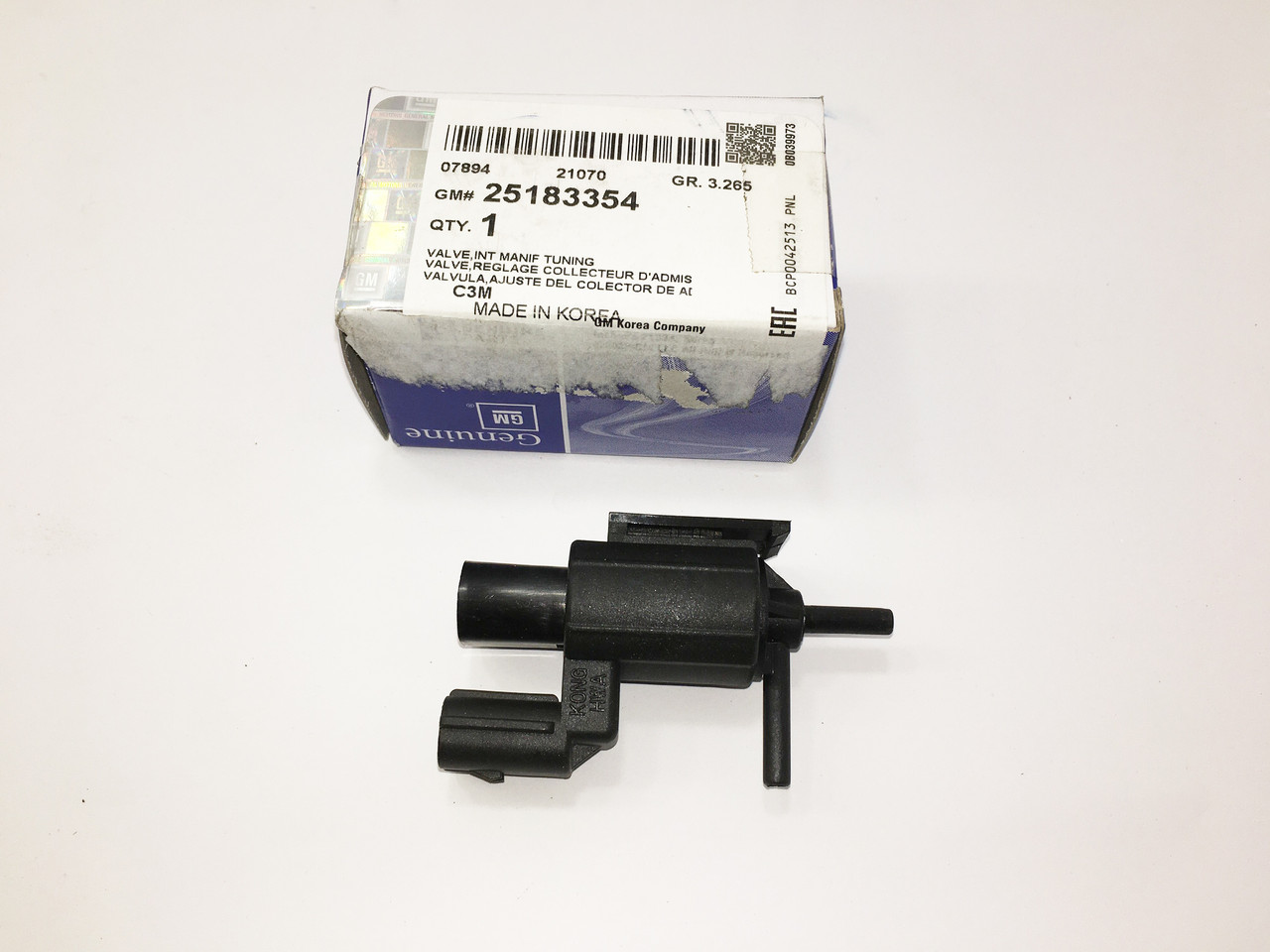 Клапан соленоида LANOS, AVEO, LACETTI, TACUMA, NUBIRA, LEGANZA, EVANDA ...