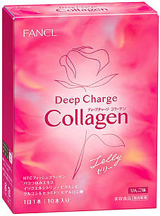 FANCL Низькомолекулярний колаген з екстрактом бутонів троянди у желе, 3000 мг в 1 стіку, 10 стіків