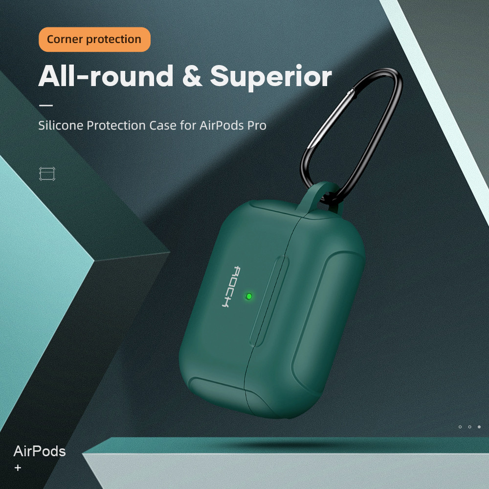 Ультратонкий силіконовий чохол Baseus Super Thin для Airpods Pro