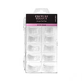 Верхні форми для нігтів Couture Colour Nail Tips з розміткою, 100шт.
