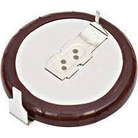 Акумулятор дисковий Panasonic VL2330-1HF 3V 50mAh з контактами 1х1 горизонтально