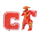 Алфавіт Трансформер QQABC Букви 4 шт. A B C D, фото 5