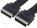 SCART-03F кабель (шлейф) SCART plug, 1,5м