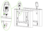 Біометрія турнікета з тепловим сканером температури тіла ZKTeco ProFace X CH (TI), фото 6