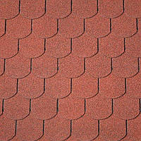 Битумная черепица IKO (Айко) Superglass Biber (10) Tile Red