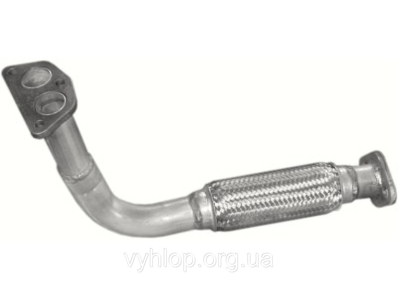 Труба колекторна Мазда 323 (Mazda 323) 1.3i-16V hat., sedan 89-92; 1.6-8V hat., sedan 89-92; Мазда 323Ф