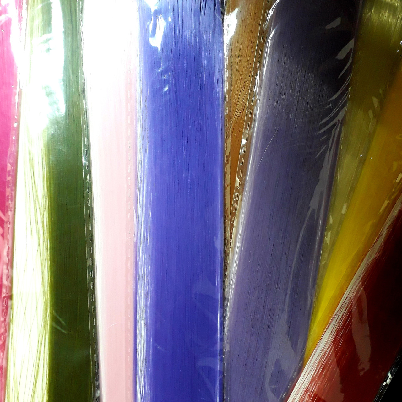 Заколка Пасмо омбре різнокольорова, фото 1