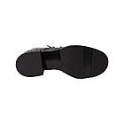 Черевики жіночі Beratroni чорні натуральна шкіра, 38, фото 6