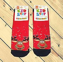 Носки махрові дитячі Новорічні Розміри 14-16 16-18 18-20 20-22