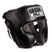 Шолом боксерський ''SPARRING' Green Hill чорний