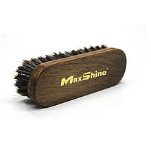 Щітка компактна з кінського ворсу універсальна - MaxShine Horsehair Cleaning Brush коричневий (7022007)