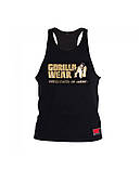 Gorilla Wear, Майка Classic Tank Top Gold, Чорний, 3XL, фото 2