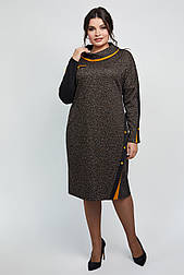 Плаття Твіст жовтий 50 (100955)