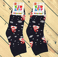 Носки махрові дитячі Новорічні Розміри 12-14 20-22