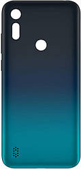 Задня панель корпусу (кришка акумулятора) для Motorola XT2053 Moto E6s, оригінал Синій