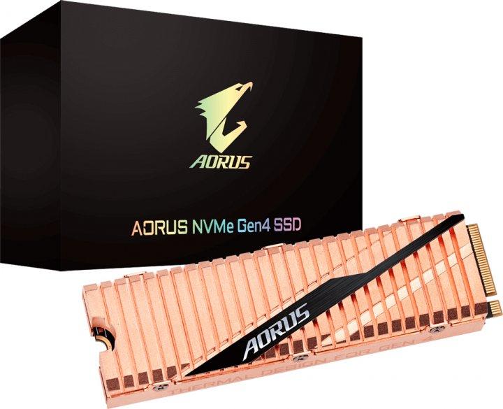 SSD накопичувач GIGABYTE AORUS NVMe Gen4 SSD 2 TB (GP-ASM2NE6200TTTD)