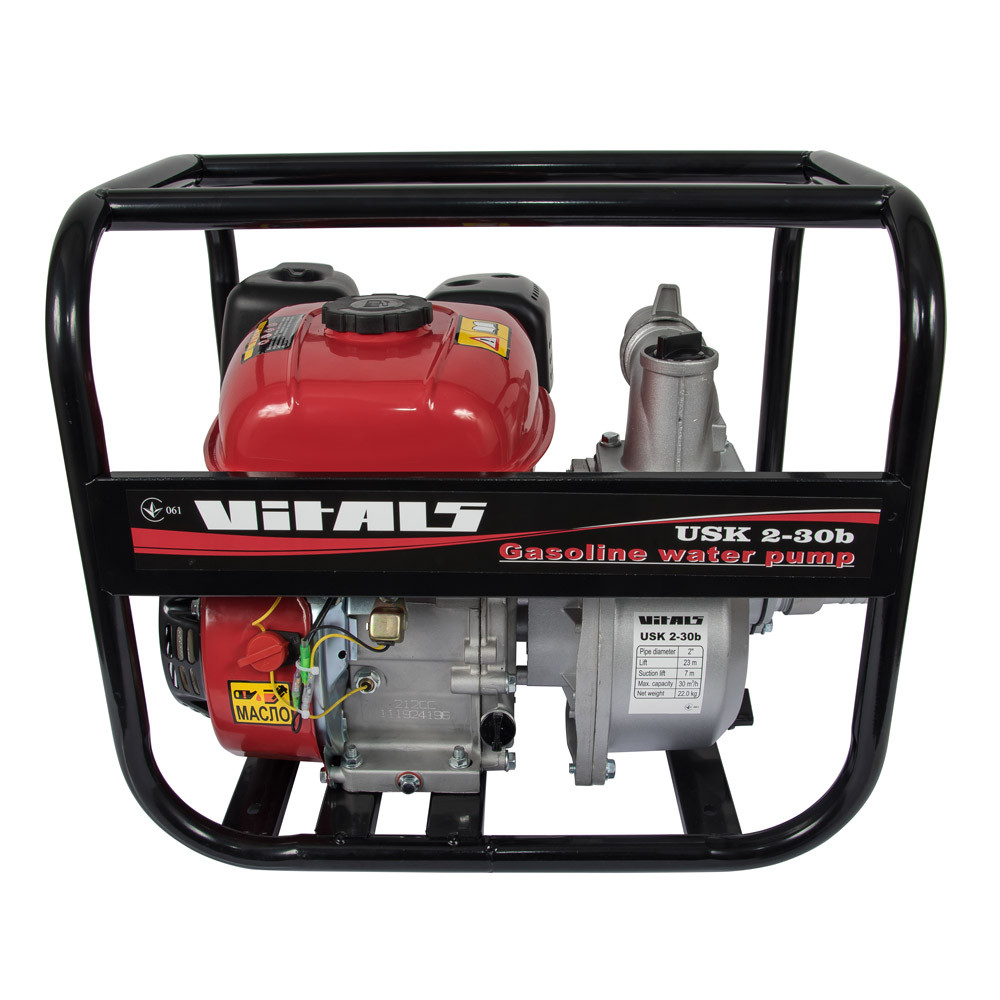 Мотопомпа бензинова Vitals USK 2-30b, фото 1