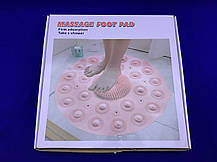 Килимок масажний для ванни і душа Foot Massage Pad РОЖЕВИЙ, фото 2