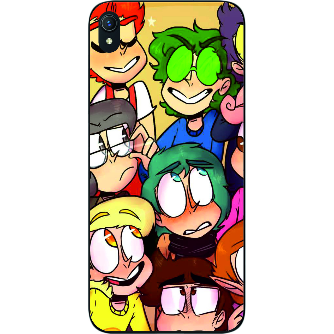 Силіконовий чохол для Vivo Y1S з картинкою 13 карт герої