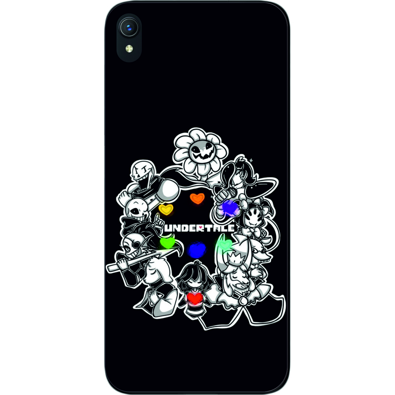 Силіконовий чохол для Vivo Y1S з картинкою Андертейл