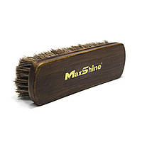 Щетка стандартная с конского ворса универсальная - MaxShine Horsehair Cleaning Brush коричневый (7033007)