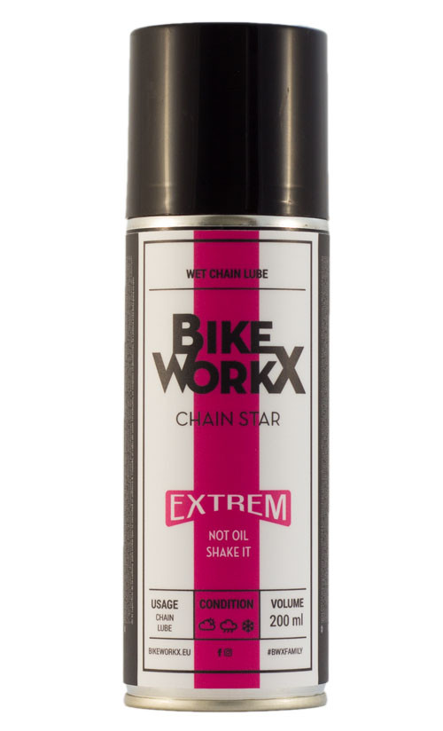 Мастило для ланцюга BikeWorkX Chain Star Extreme спрей