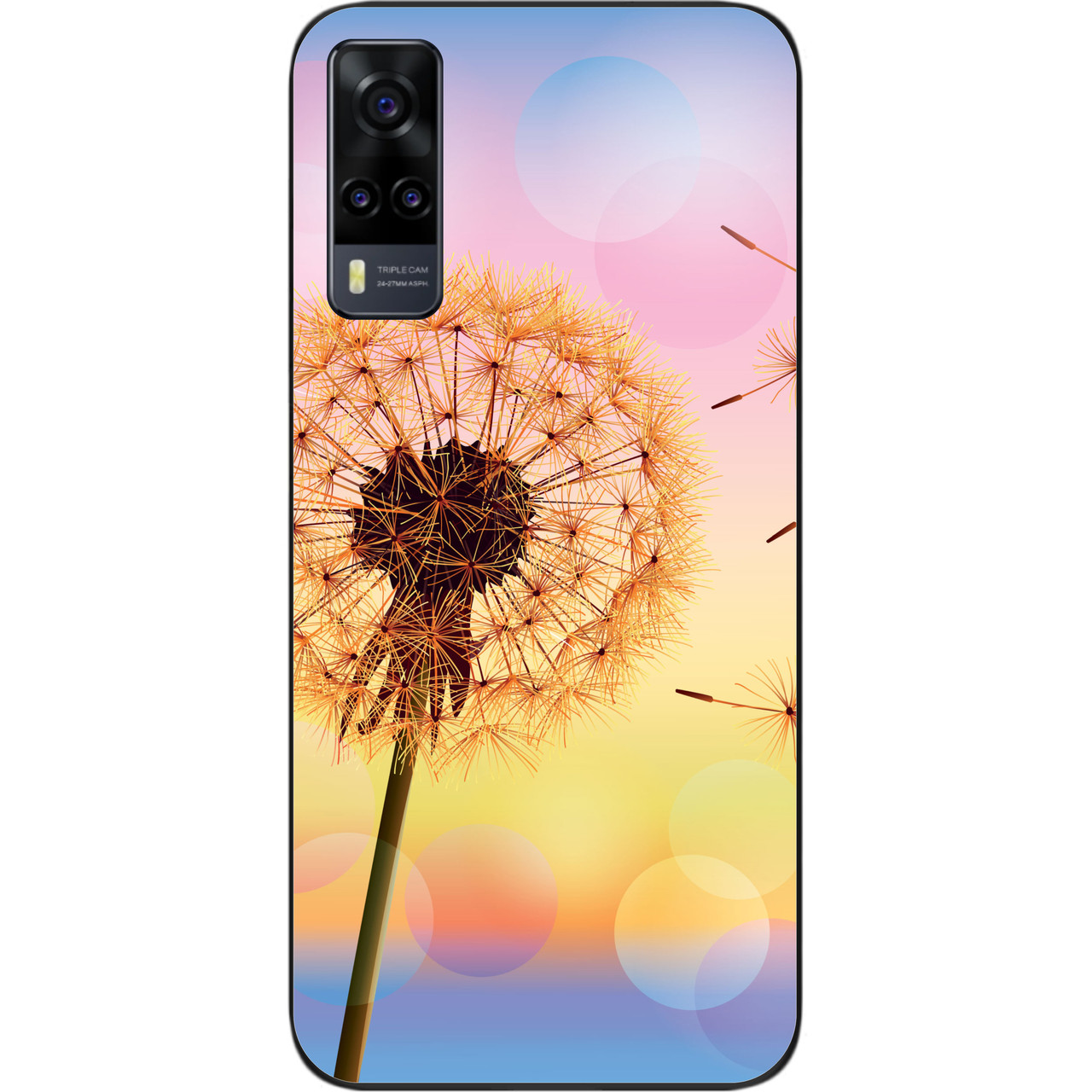 Силіконовий чохол для Vivo Y31 з картинкою Кульбаба