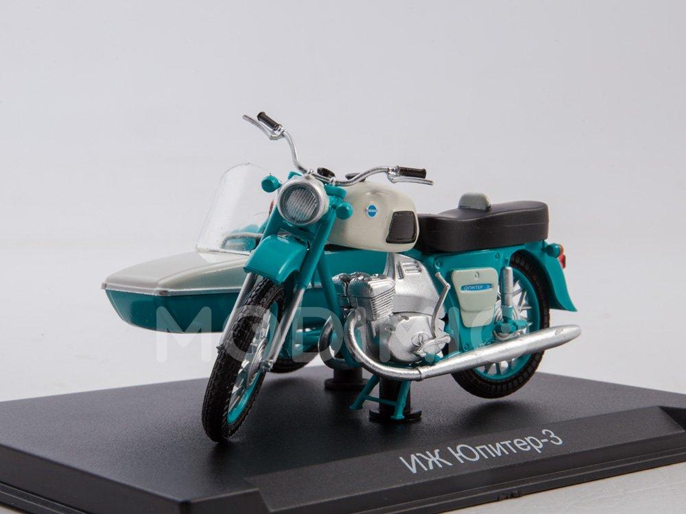 Наші мотоцикли №11 «ІЖ-Юпітер 3К» | Колекційна модель в масштабі 1:24 | Modimio, фото 1