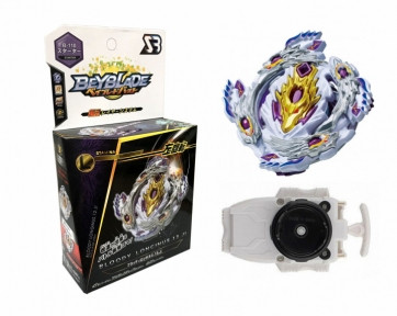 Дзига BEYBLADE Bloody Longinus (Бейблейд Кривавий Луниор) B-110 з пусковим пристроєм