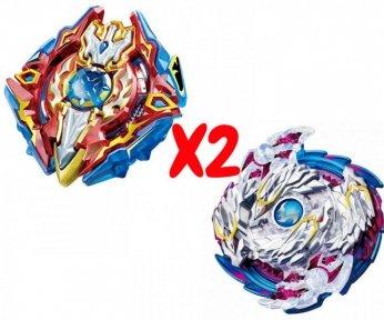 Набір волчков BEYBLADE (Бейблейд) Дзига Xcalibur B-92 VS Nightmare Longinus B-97 3 сезон з пусковими