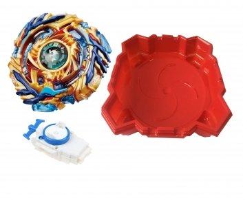 Набір 2в1 Beyblade B-79 Starter Drain Fafnir.8.Nt (Бейблейд Стартер Дрейн Фафнір) + Арена 35х35см, фото 1