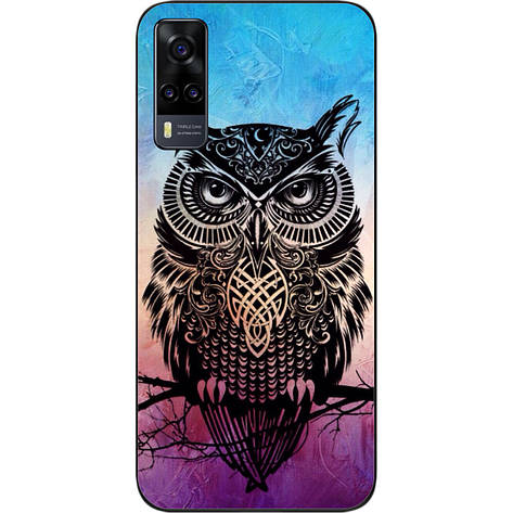 Оригінальний чохол для Vivo Y31 з картинкою Сова, фото 1
