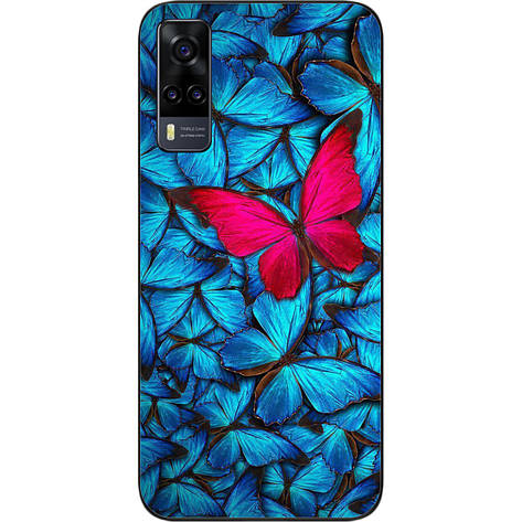 Оригінальний чохол для Vivo Y31 з картинкою Метелик, фото 1
